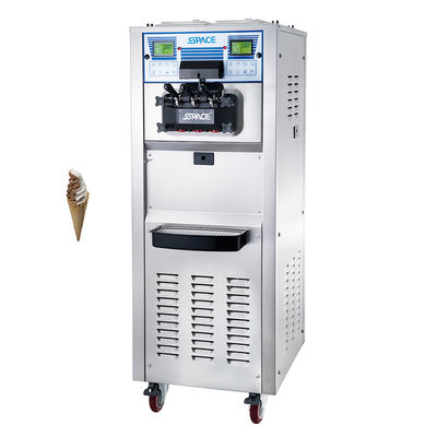 quality  Snack Factory Compressor Mini 2 +1 Mixers Snow Frozen Yogurt Taylor Soft Ice Cream Machine factory